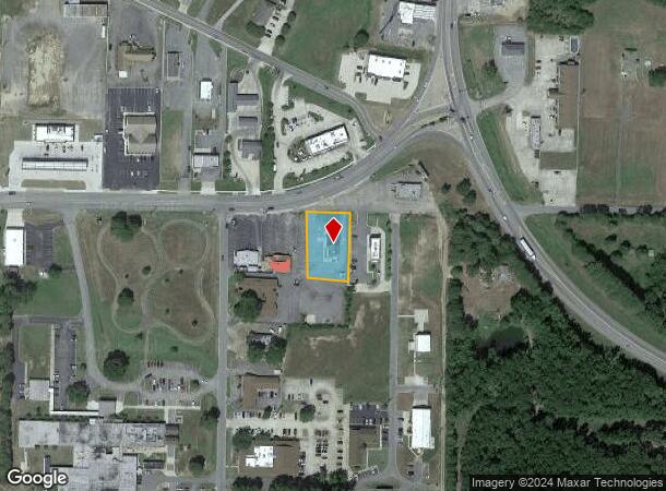  1808 E Harding St, Morrilton, AR Parcel Map