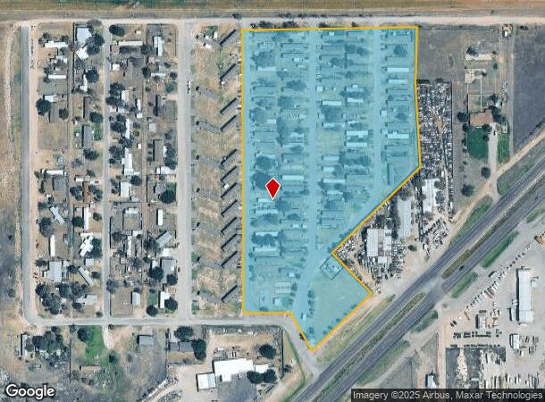 4701 E Rice St, Lubbock, TX Parcel Map