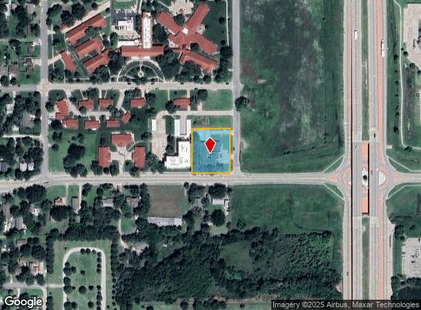  1220 E Broadway St, Newton, KS Parcel Map