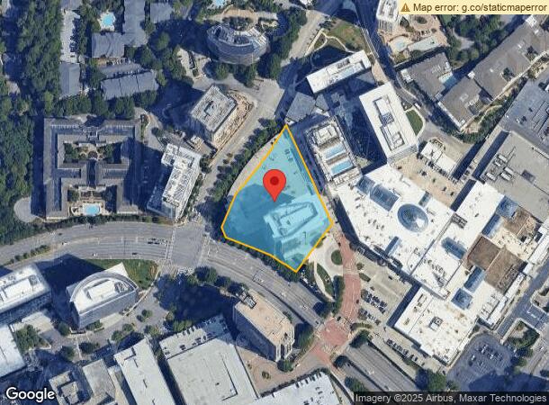  3438 Peachtree Rd Ne, Atlanta, GA Parcel Map