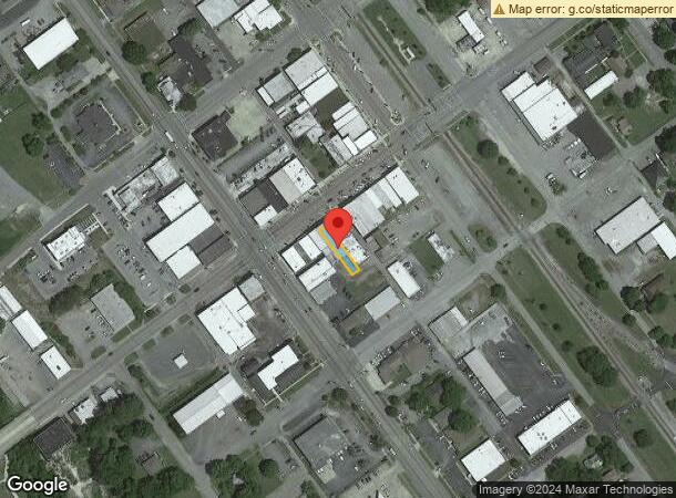  125 W Lincoln St, Tullahoma, TN Parcel Map