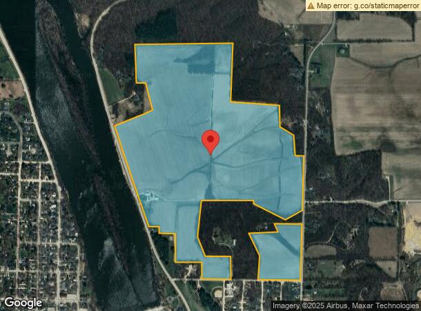  551 N River Rd, Oregon, IL Parcel Map