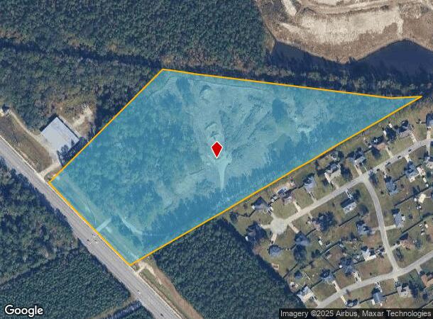 2736 E Oglethorpe Hwy, Hinesville, GA Parcel Map