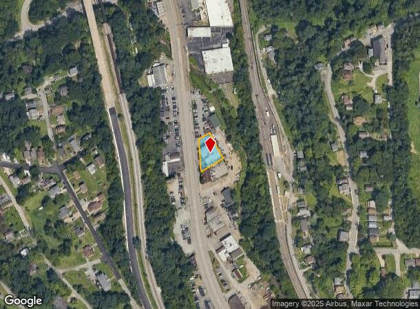  1621 Saw Mill Run Blvd, Pittsburgh, PA Parcel Map