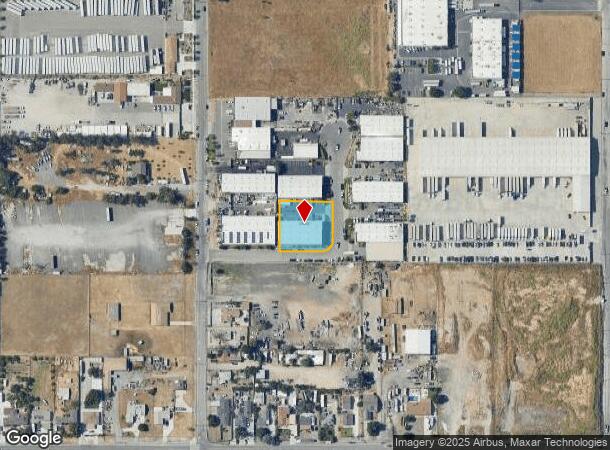 2764 S Vista Ave, Rialto, CA Parcel Map