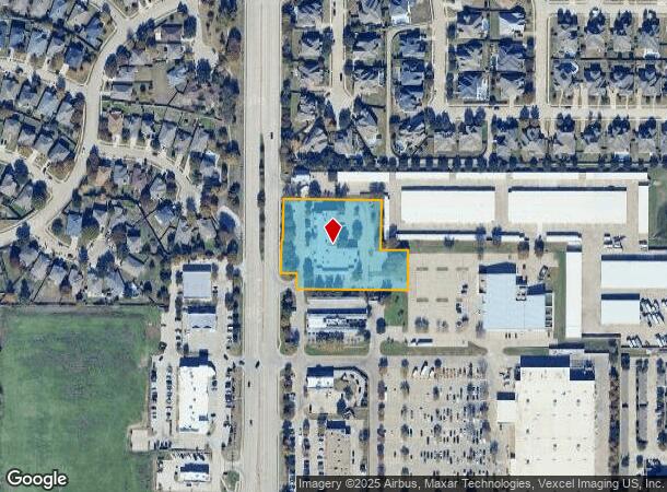 500 N Custer Rd, Mckinney, TX Parcel Map