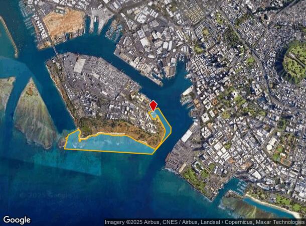  1 Sand Island Access Rd, Honolulu, HI Parcel Map