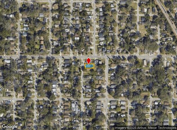  8315 N Semmes St, Tampa, FL Parcel Map