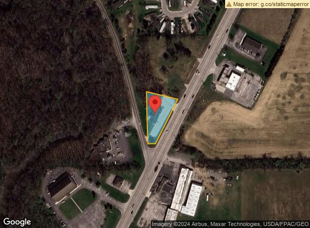  7521 N Telegraph Rd, Newport, MI Parcel Map