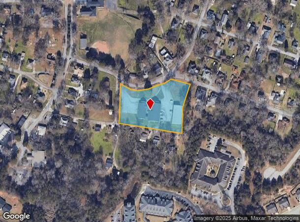 1695 Hill St Ne, Conyers, GA Parcel Map