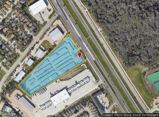 1079 N Earl Rudder Fwy, Bryan, TX Parcel Map