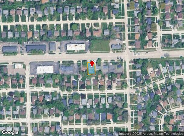  16983 W 10 Mile Rd, Southfield, MI Parcel Map