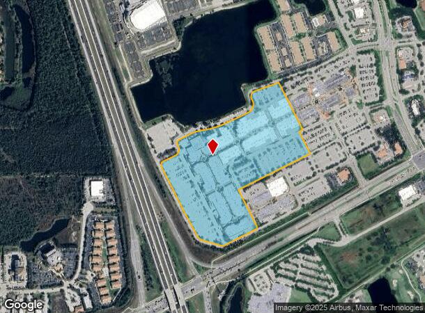  10801 Corkscrew Rd, Estero, FL Parcel Map