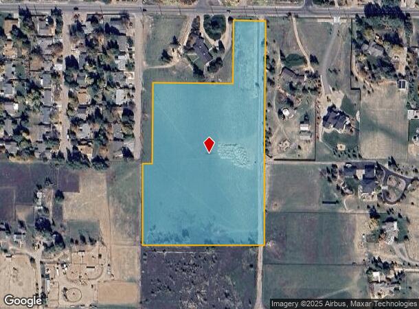  647 Country Club Rd, Fort Collins, CO Parcel Map