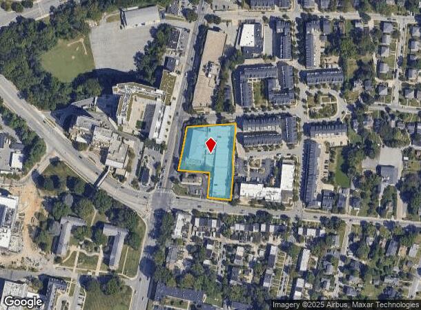 40 York Rd, Towson, MD Parcel Map