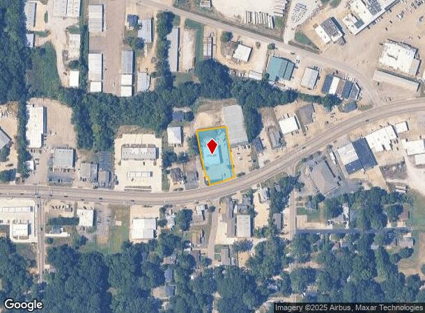 1214 W Main St, Tupelo, MS Parcel Map