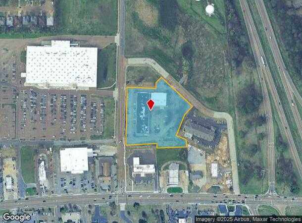  2380 E Parkway St, Hernando, MS Parcel Map