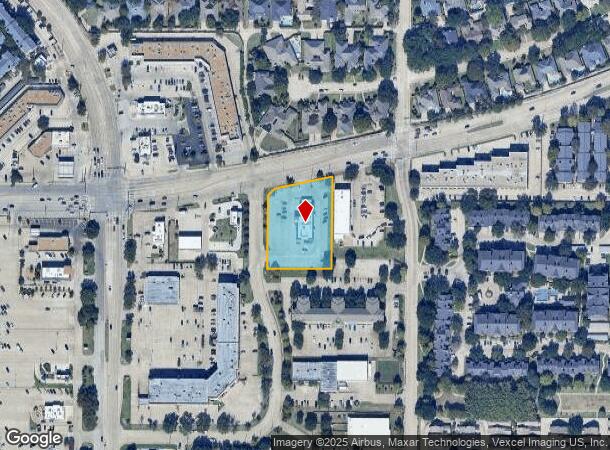  3400 E Trinity Mills Rd, Carrollton, TX Parcel Map