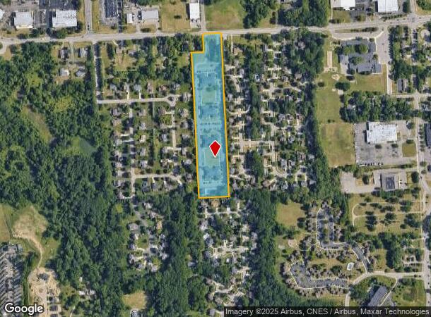 1483 W West Maple Rd, Walled Lake, MI Parcel Map