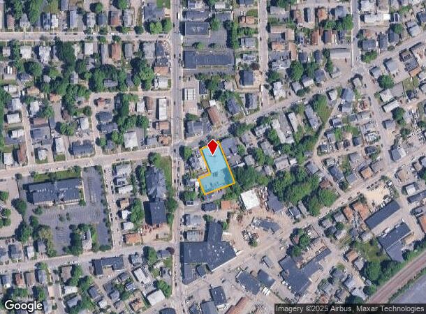  210 Charles St, Waltham, MA Parcel Map