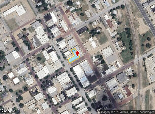 112 E 4Th Ave, Corsicana, TX Parcel Map