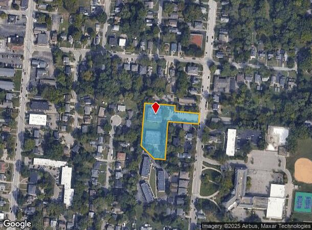 1813 Mears Ave, Cincinnati, OH Parcel Map
