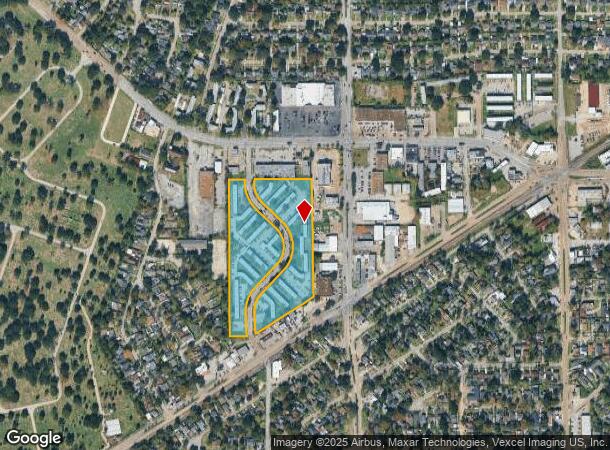 910 Redwood St, Houston, TX Parcel Map
