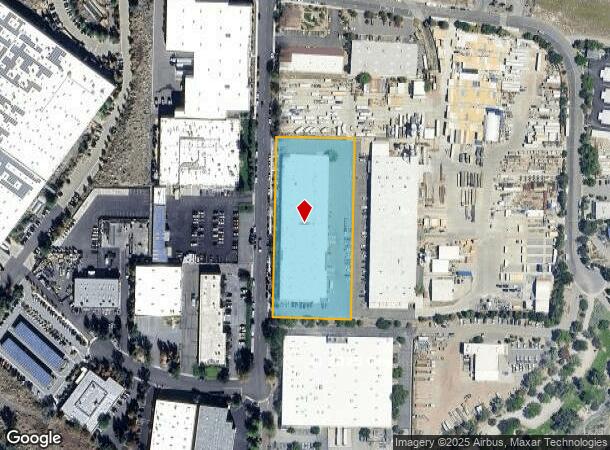 120 Woodland Ave, Reno, NV Parcel Map