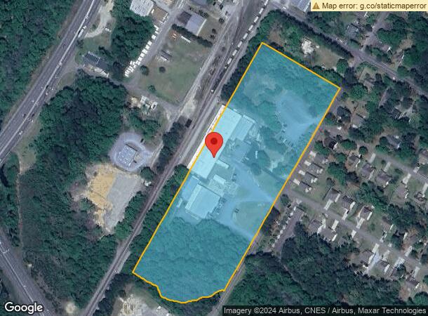  312 S Pine St, Aberdeen, NC Parcel Map