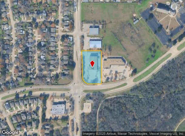 1901 Se Green Oaks Blvd, Arlington, TX Parcel Map