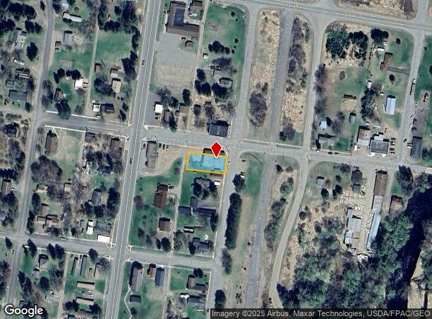  N14015 W Central Ave, Fifield, WI Parcel Map