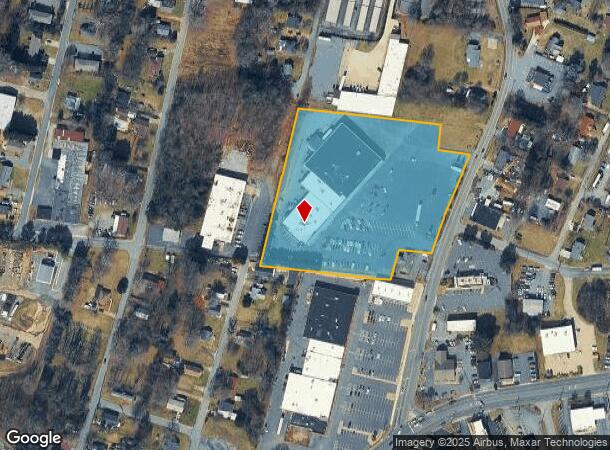  1261 16Th St Ne, Hickory, NC Parcel Map