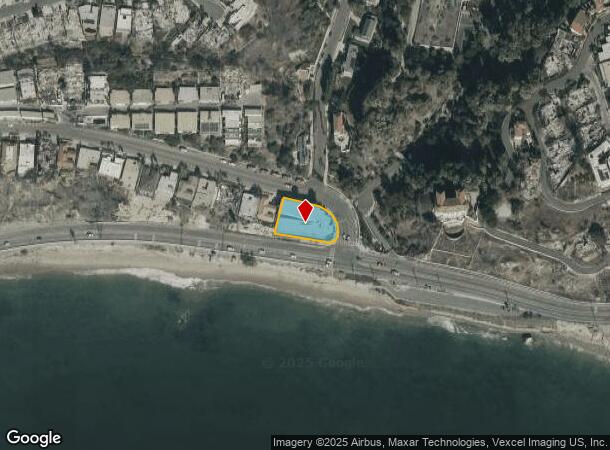  18000 Coastline Dr, Malibu, CA Parcel Map