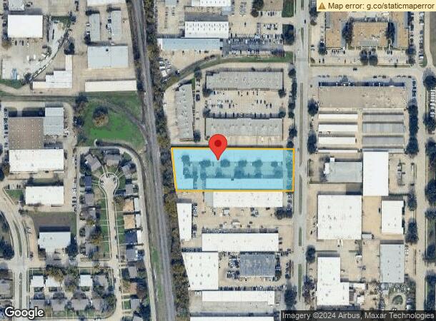  705 N Bowser Rd, Richardson, TX Parcel Map