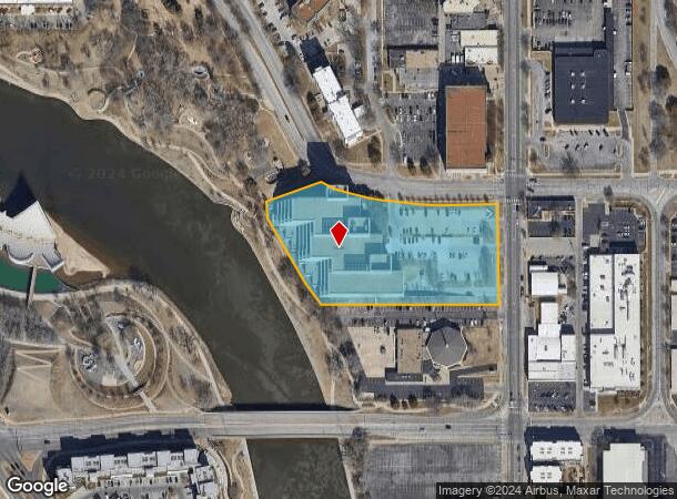  245 N Waco St, Wichita, KS Parcel Map