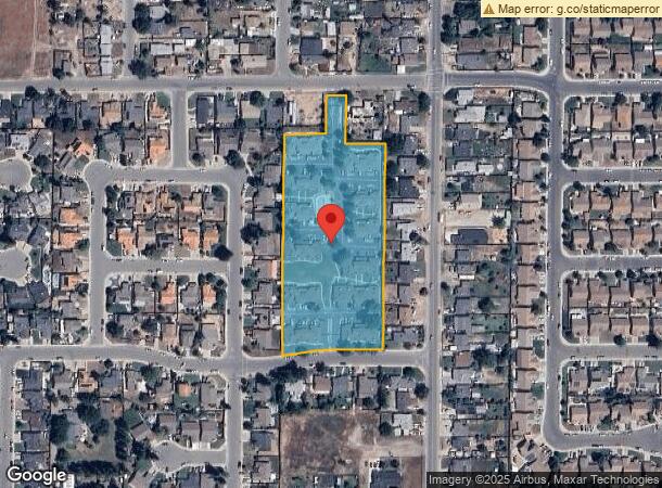  2343 Fir Ave, Merced, CA Parcel Map