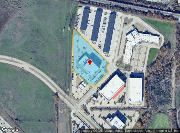  525 Talbert Dr, Plano, TX Parcel Map