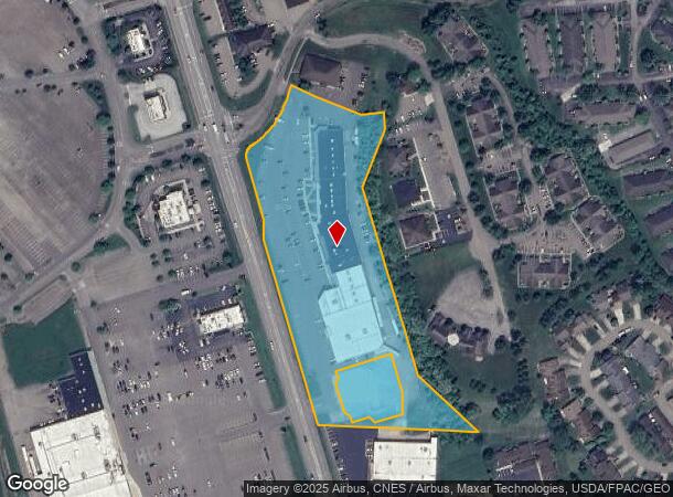  3516 N Maple Ave, Zanesville, OH Parcel Map