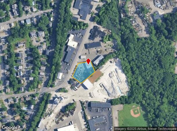  13 New Salem St, Wakefield, MA Parcel Map