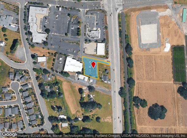 33548 Edward Ln, Scappoose, OR Parcel Map