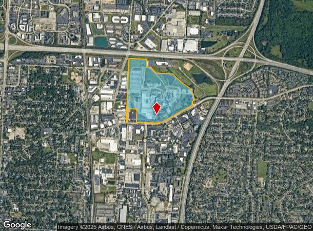 700 Schrock Rd, Columbus, OH Parcel Map