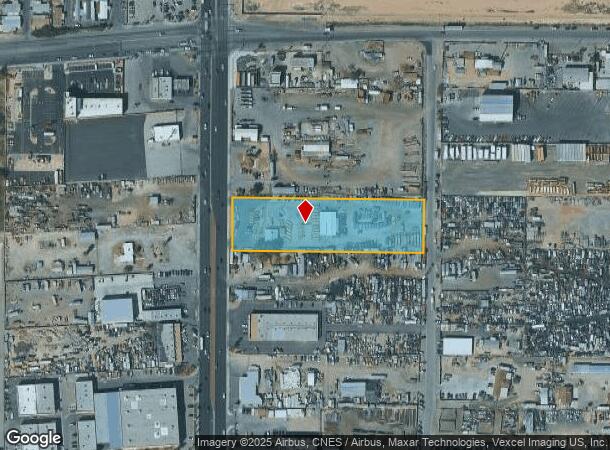 3112 N Nellis Blvd, Las Vegas, NV Parcel Map