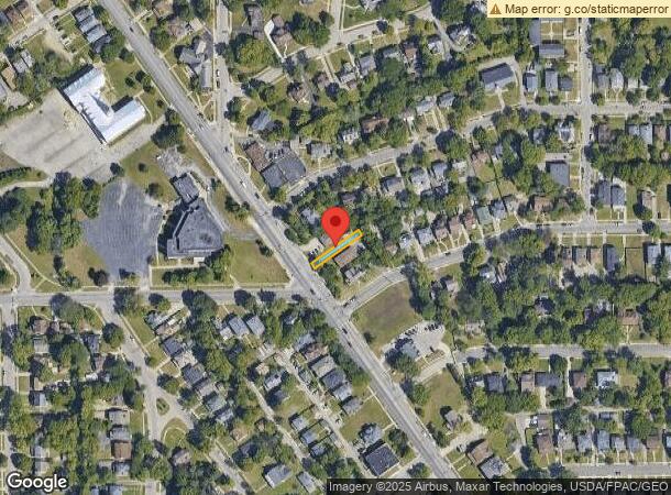  1309 Salem Ave, Dayton, OH Parcel Map