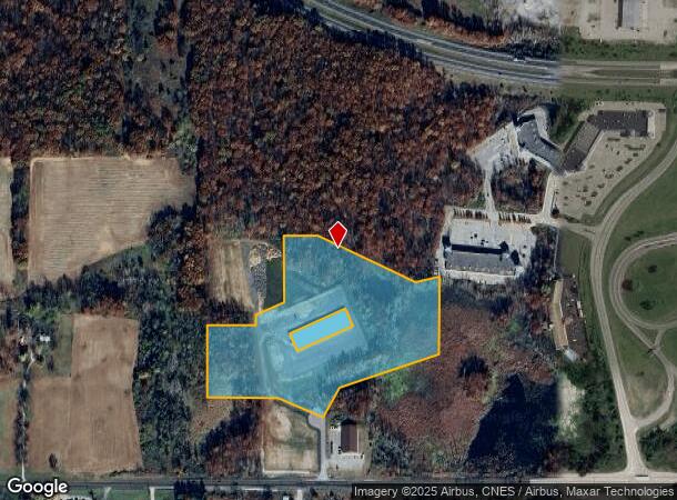 40 W Marolf Ct, Fremont, IN Parcel Map