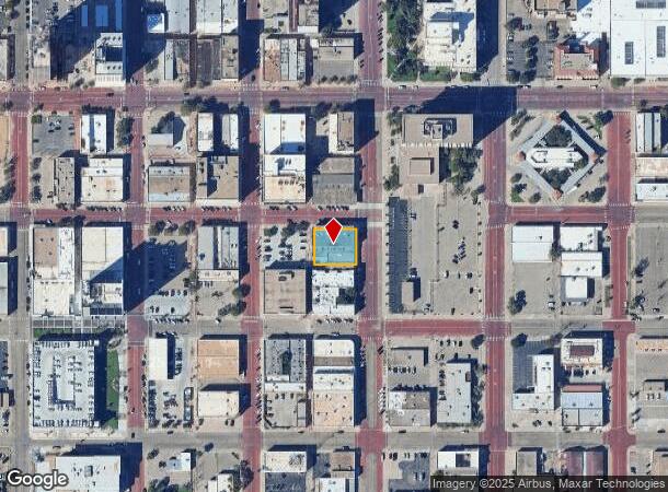 1306 Texas Ave, Lubbock, TX Parcel Map