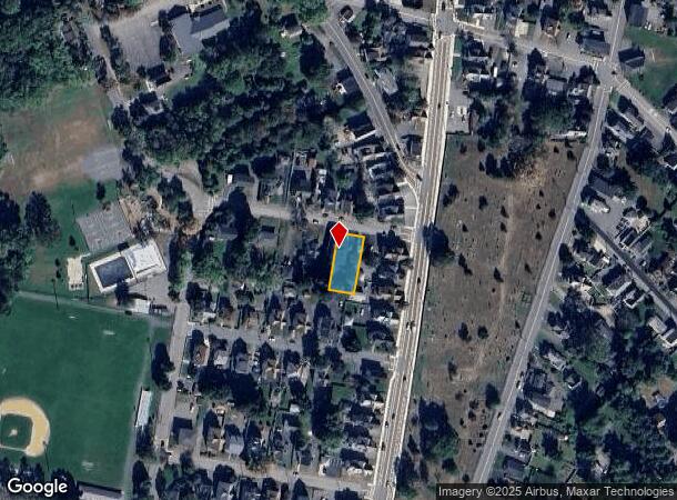  6 Exeter St, Taunton, MA Parcel Map