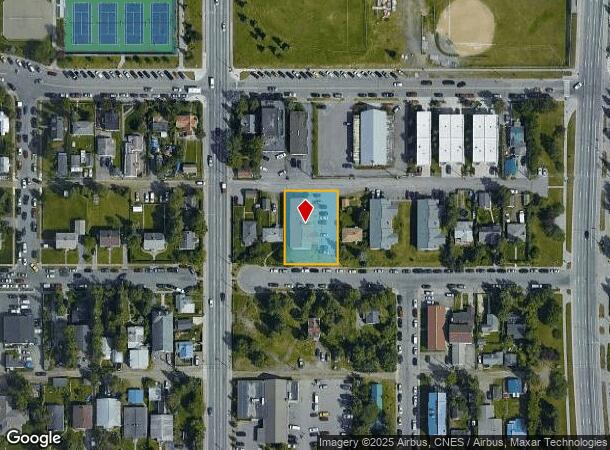  227 W 11Th Ave, Anchorage, AK Parcel Map