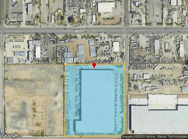  10156 Live Oak Ave, Fontana, CA Parcel Map