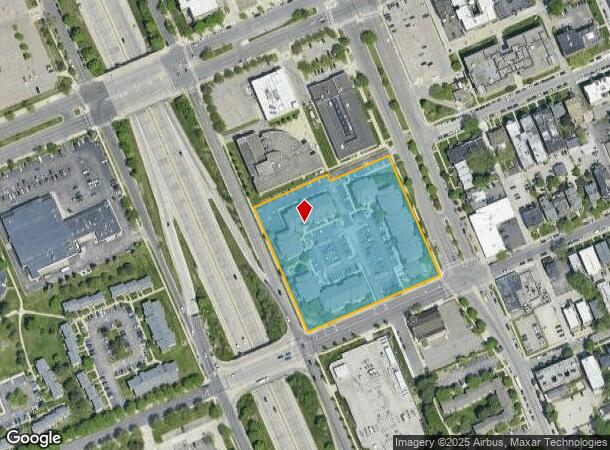  938 E Forest Ave, Detroit, MI Parcel Map