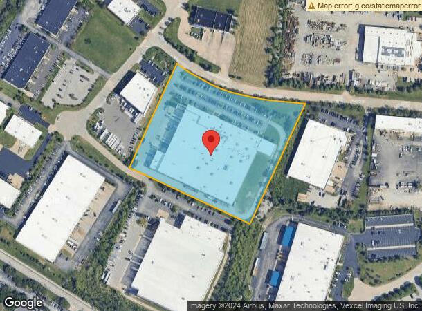  9832 Evergreen Industrial Dr, Saint Louis, MO Parcel Map